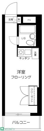 スカイコート大森山王の物件間取画像